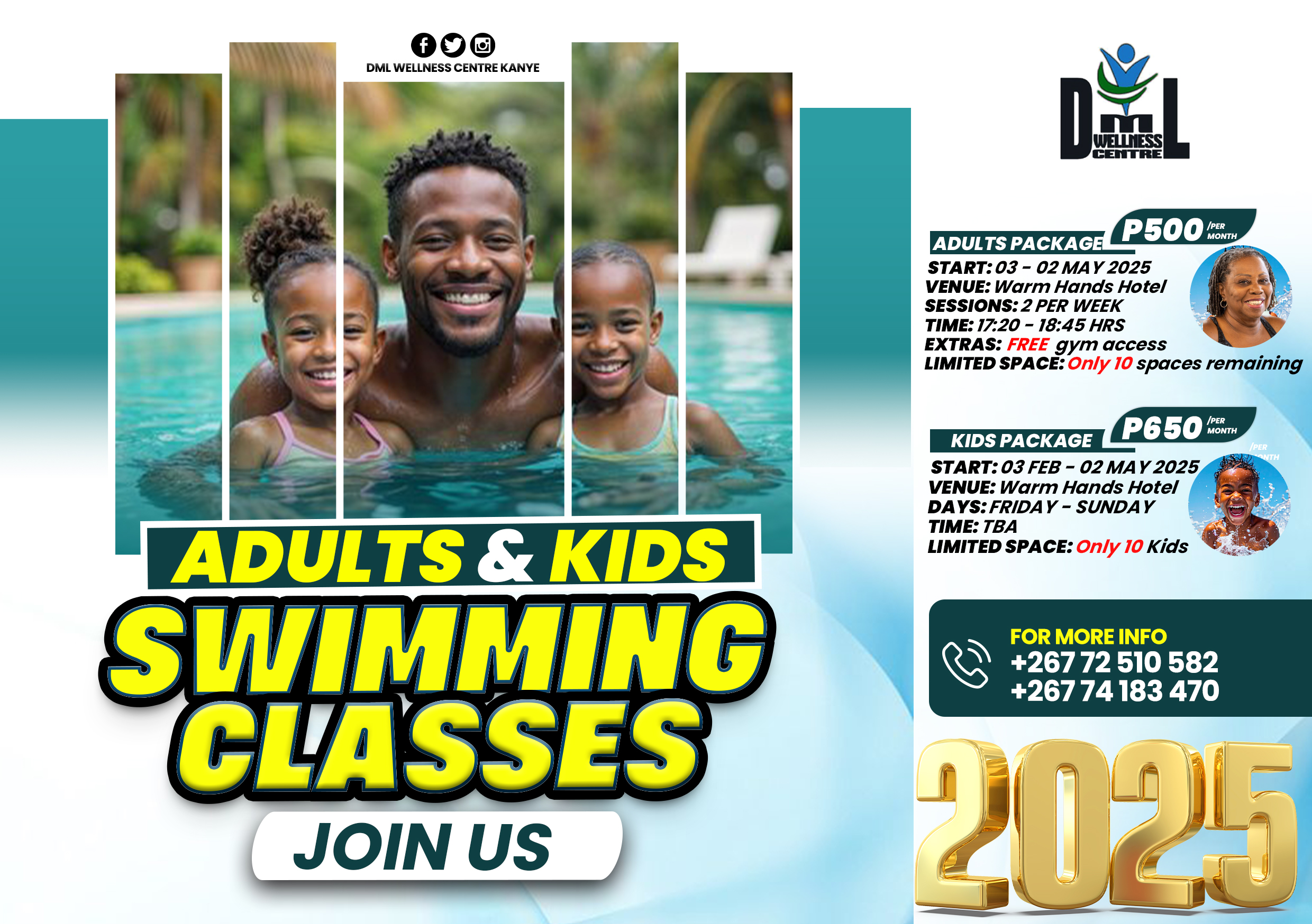 DML Swimming Classes