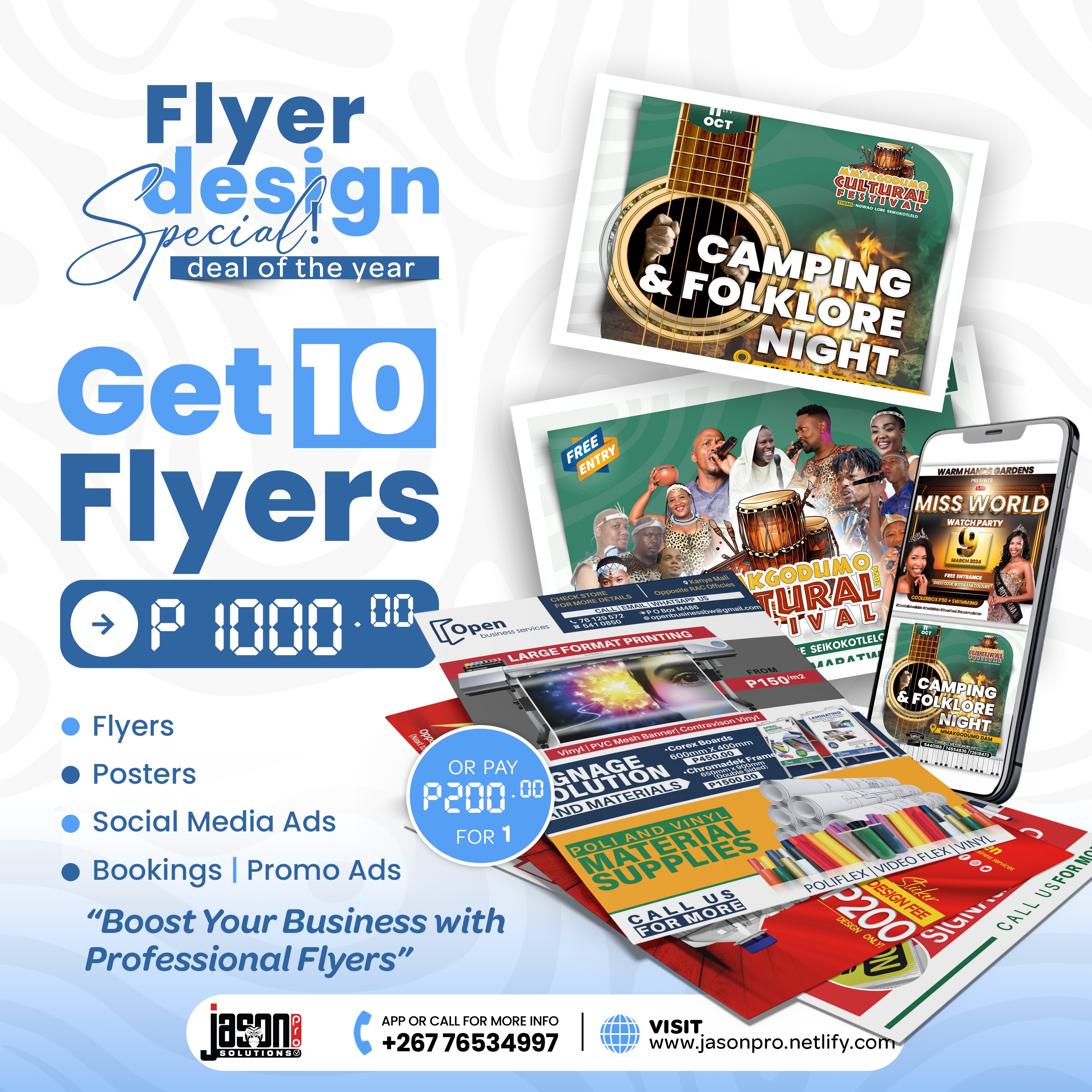 Jason Pro — Flyer Design Special