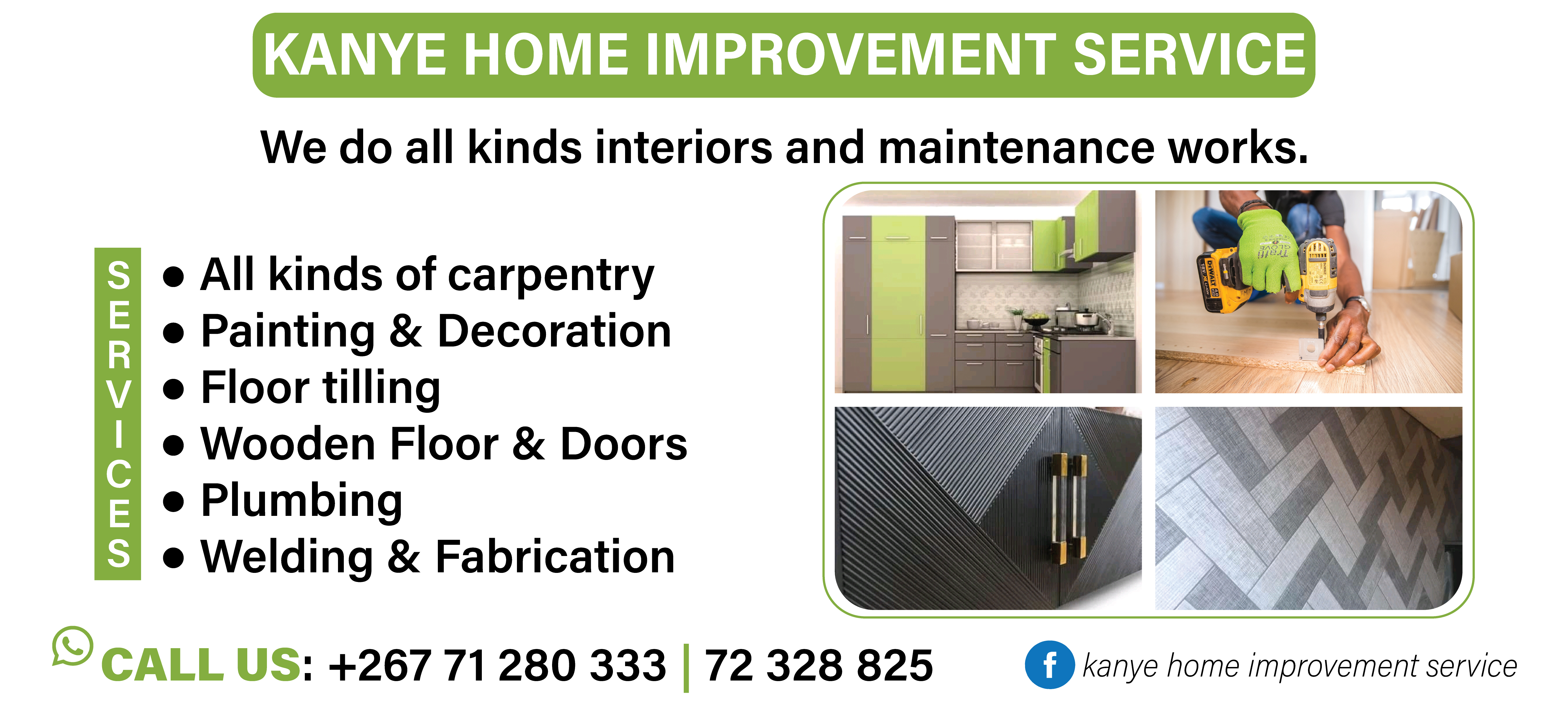 Kanye Home Improvement — Services