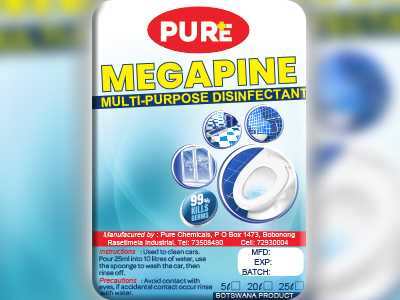 Detergent Range Label