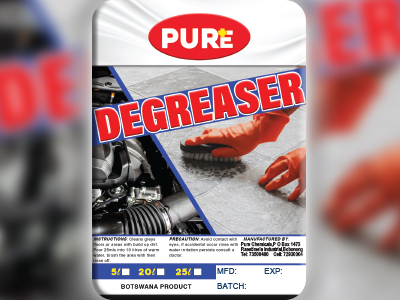 Specialty Product Label